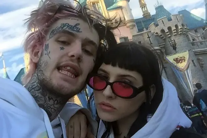 Lil peep e sua garota de lyla