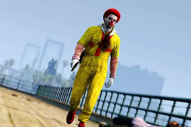 Angry Ronald McDonald.