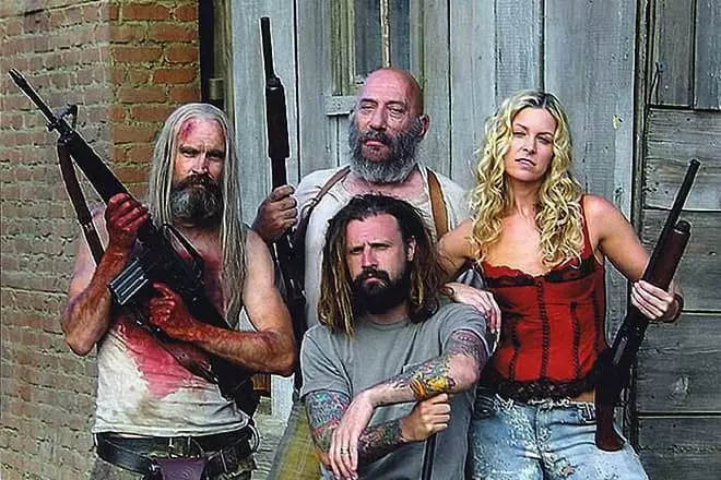 Rob zombie ar ffilmio'r ffilm "a elwir gan y diafol"