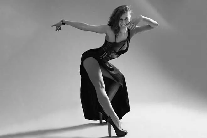 Dancer Julia Gaffarova.