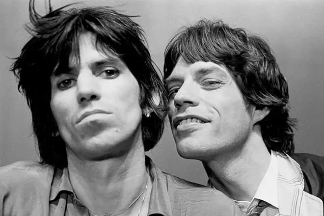 Keith Richards a Mick Jagger