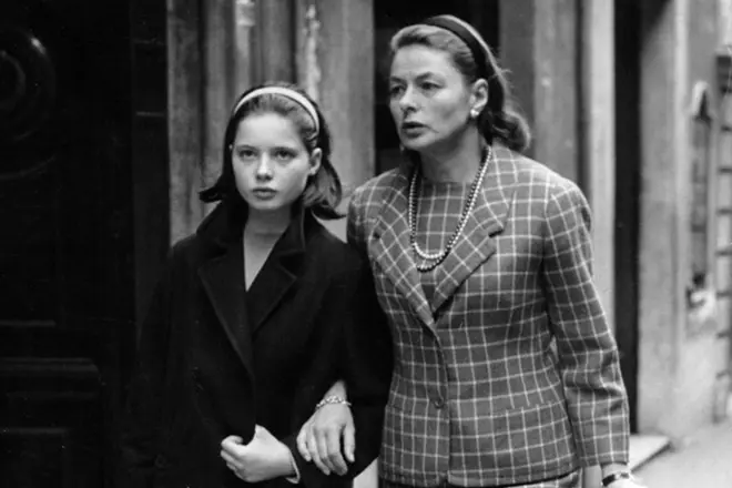 Isabella Rossellini och Ingrid Bergman
