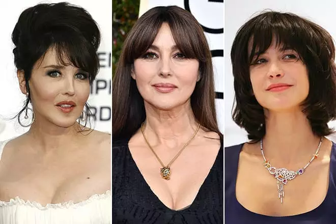 Isabelle Ajani, Monica Bellucci und Sophie Marso