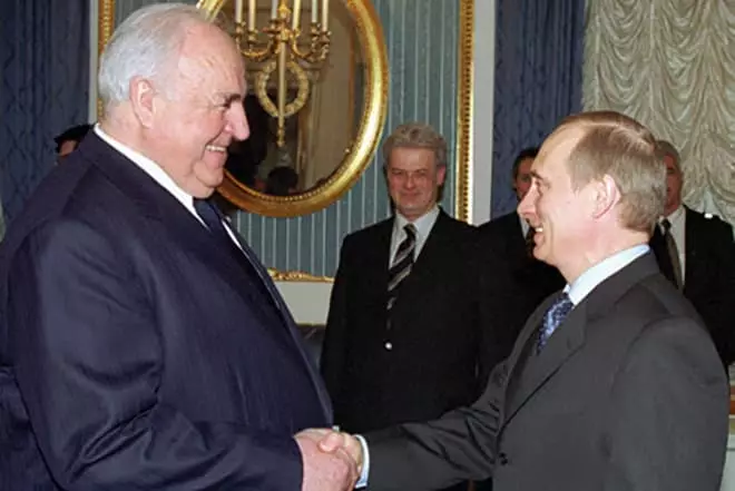 Helmut Kohl和Vladimir Putin
