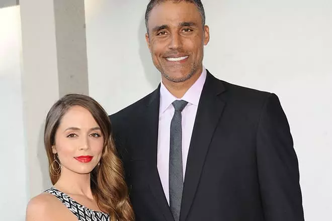 Eliza Dushka og Rick Fox