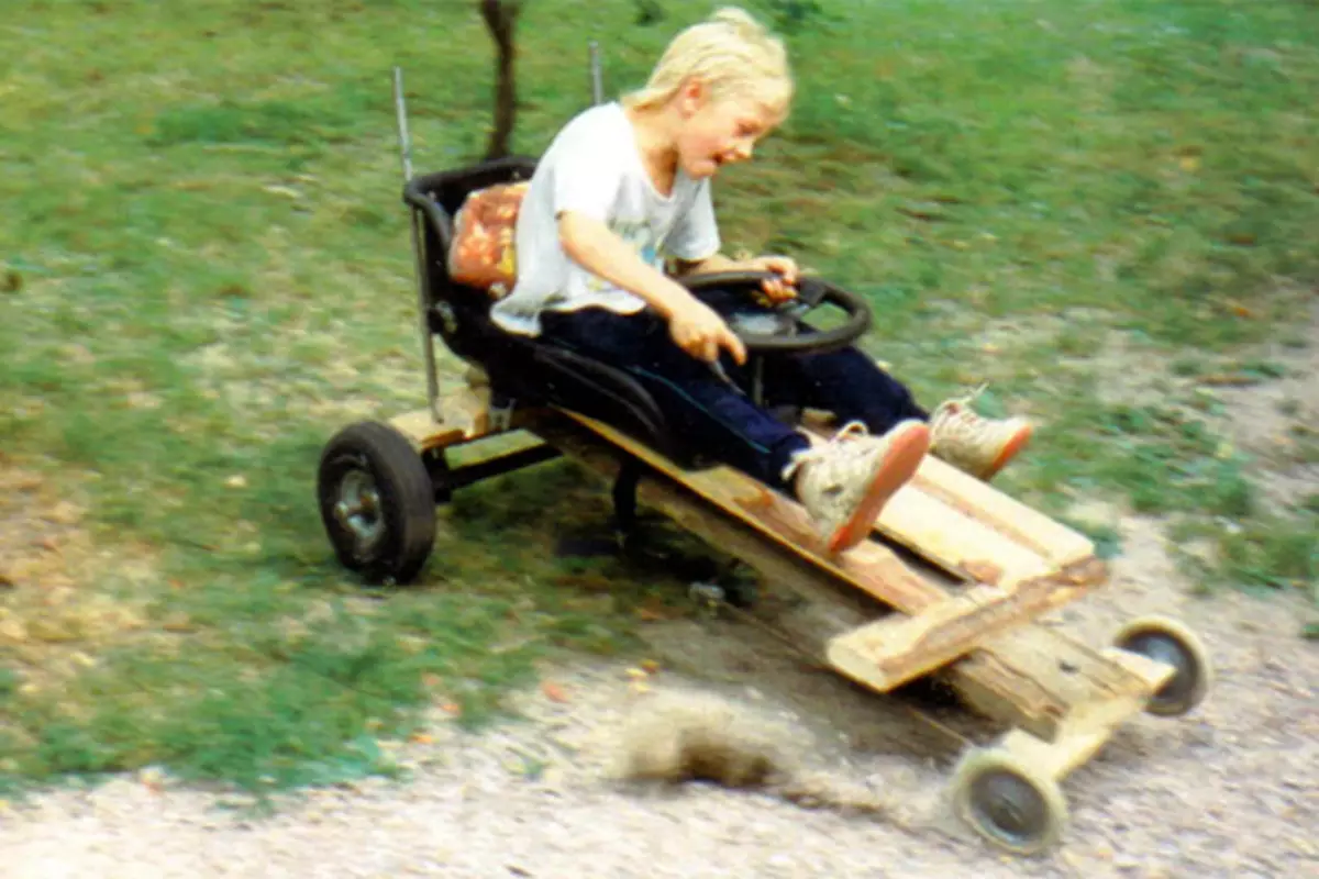 Kimi Raikkonen di masa kanak-kanak