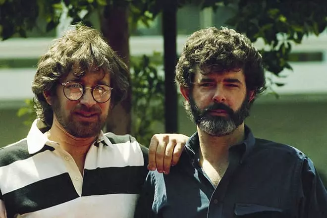 George Lucas sareng Stephen Spielberg