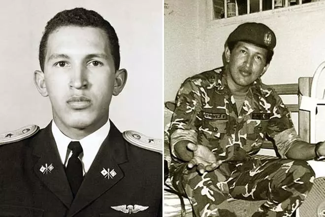 Hugo Chavez nuoruudessa