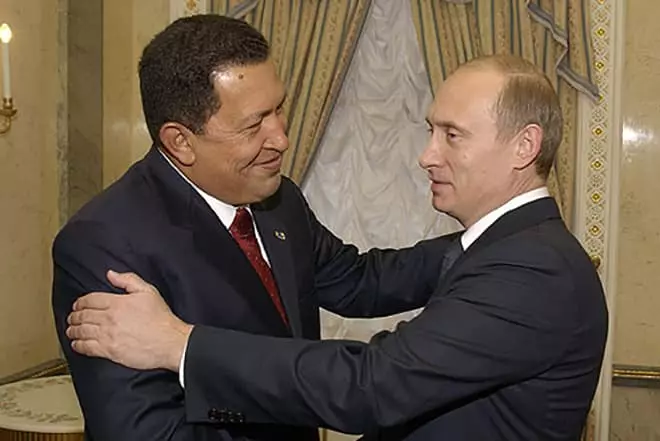 Hugo Chavez en Vladimir Poetin