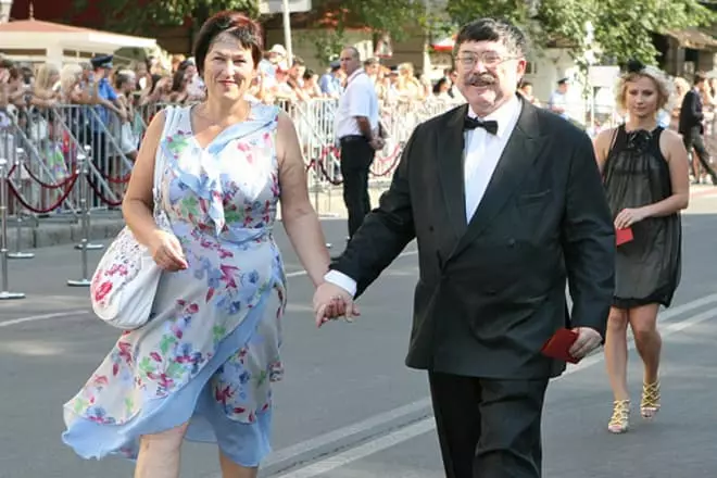 Boris Burda y su esposa