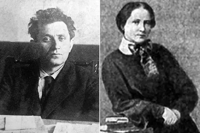 Gregory Zinoviev and his second wife Zlata Lilina