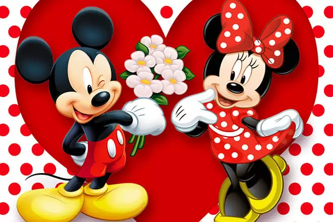 Minnie Mouse y Mickey Mouse