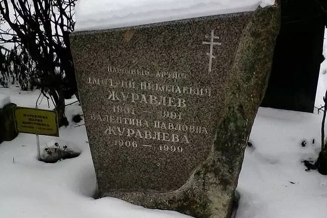 Τάφος του Dmitry Zhuravleva