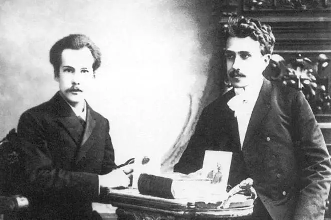 Andrey White și Serghei Solovyov