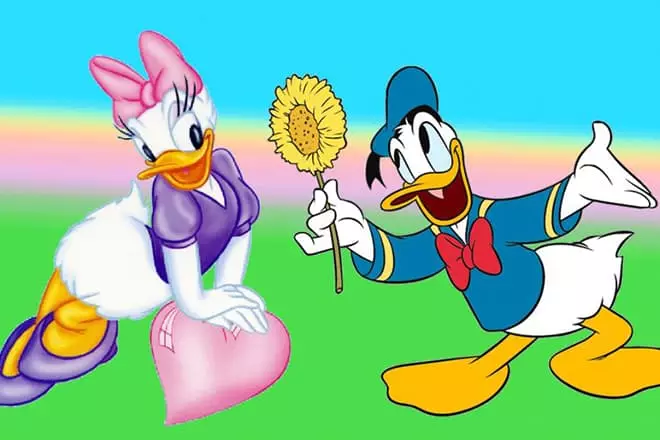 Donald Duck a Daisy Duck