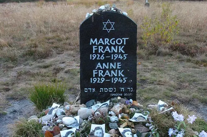 Anna Frank's grave