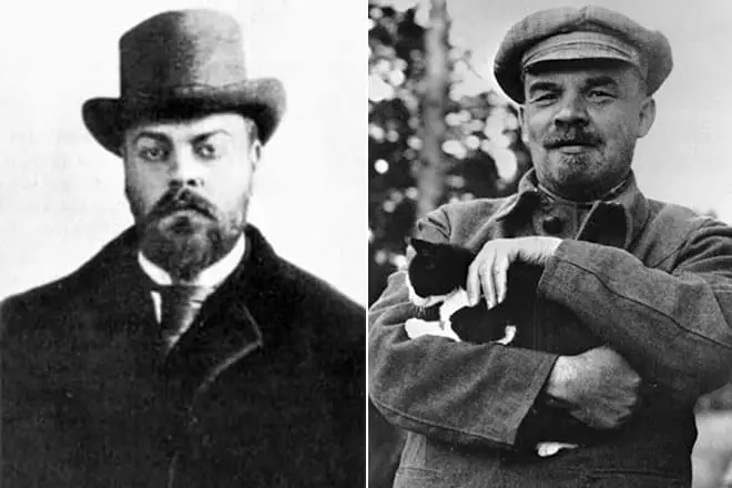 Alexander Parvus ati Vladimir Lenin