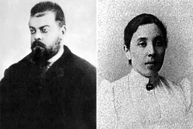 Alexander Parvus와 그의 아내 Tatyana Berman.