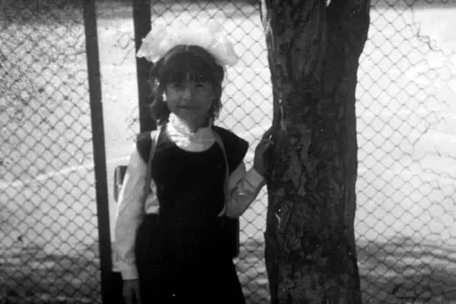 Margarina Pozoyan di masa kanak-kanak