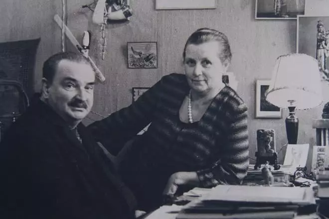 Vitaly Bianki en zijn vrouw Vera