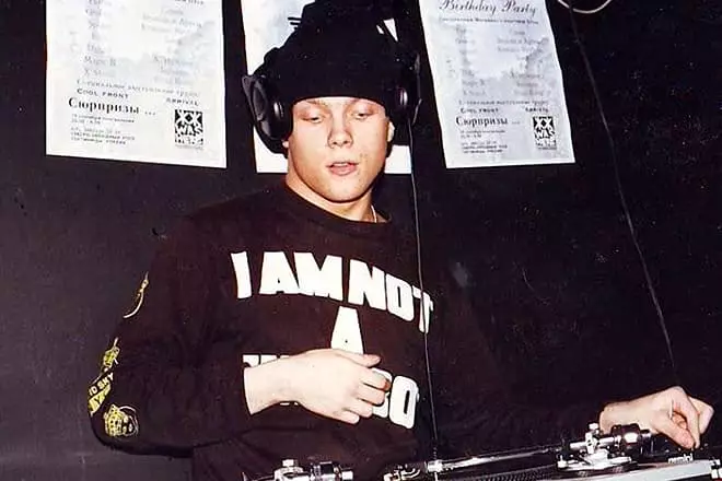 DJ Grub בתחילת הקריירה