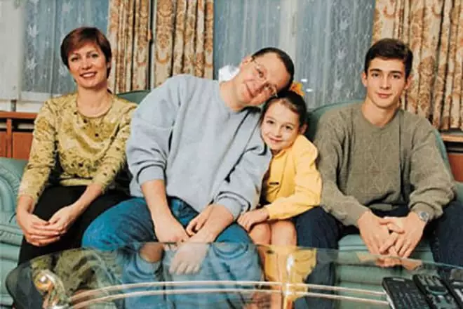 Sergey Kiriyenko med familj