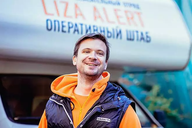 Որոնման պետ «Liza Alert» Grigory Sergeev