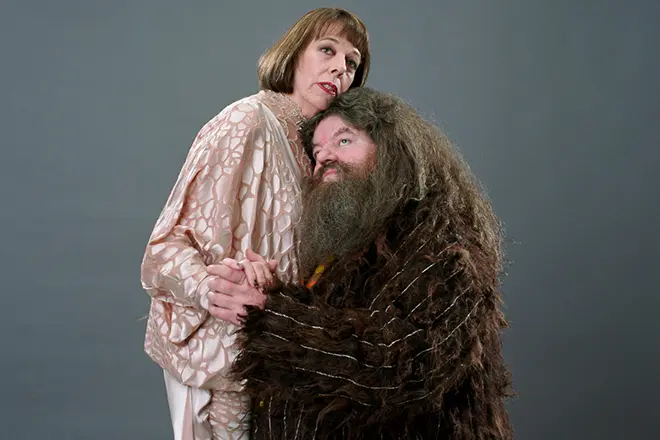 Hagrid en Madame Maxim