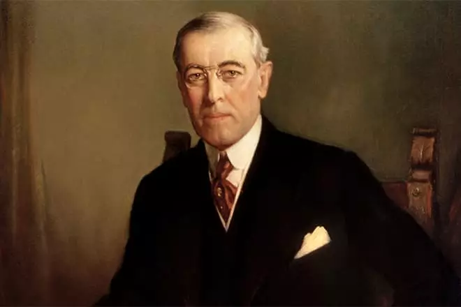 Potret Woodrow Wilson