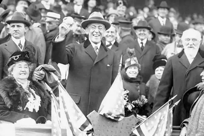 Prezident Woodrow Wilson