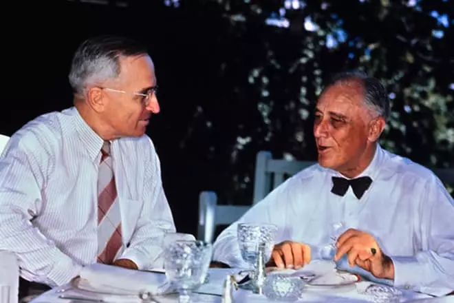 Harry Truman sareng Franklin Roosevelt