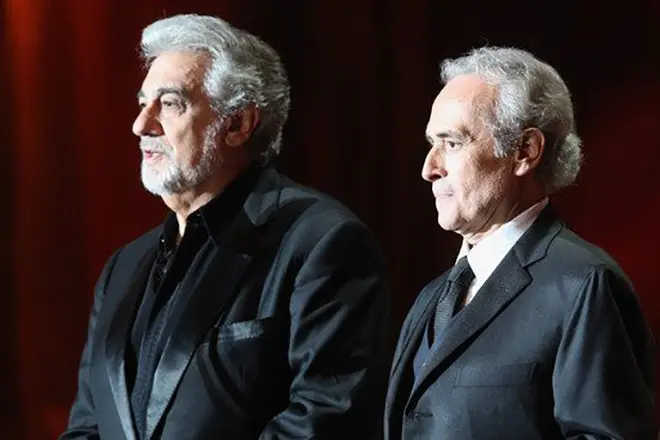 José Carreras et Placido Domingo