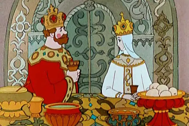 Цар Салтан и кралица
