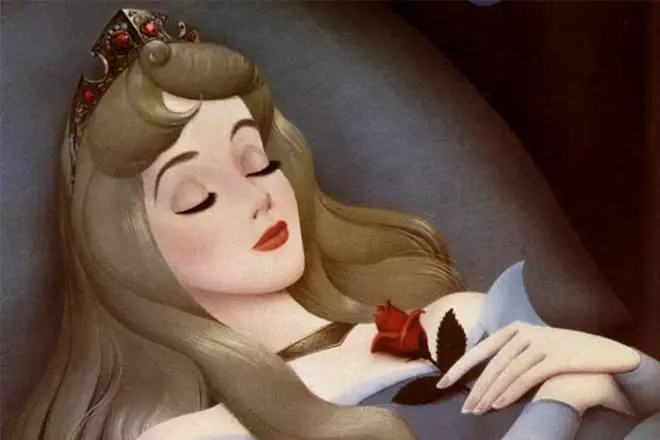 Sleeping Beauty in Walt Disney Cartoon