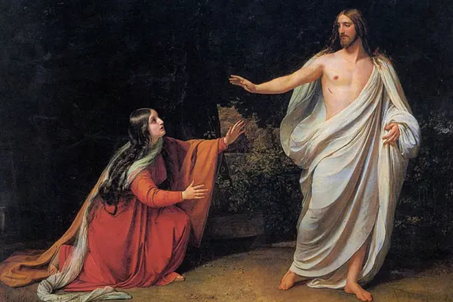 Mary Magdalene og Jesus Kristus