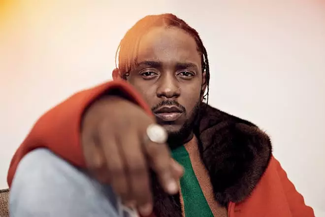 Rapper Kendrick Lamar.