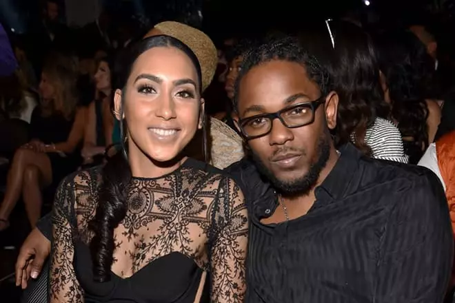 Kendrick Lamar와 Whitney Elford.