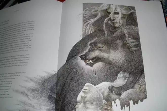 Illustration zum Bram Stoker's Buch "Dracula"