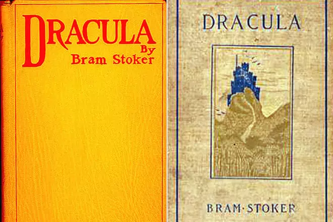 Die ersten Ausgaben von Bram Stoker's Book "Dracula"
