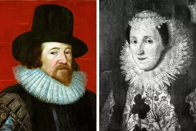 Francis Bacon et sa femme Alice Baurn
