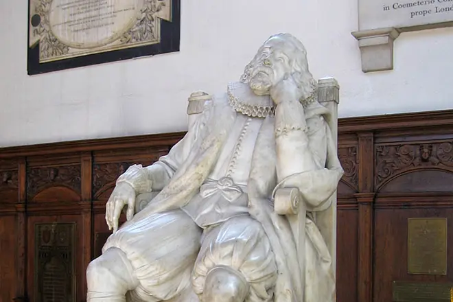 Statue vum Francis Beckon