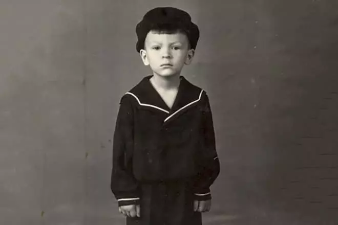 Yuri Lutsenko nell'infanzia