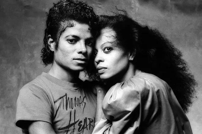 Diana Ross and Michael Jackson