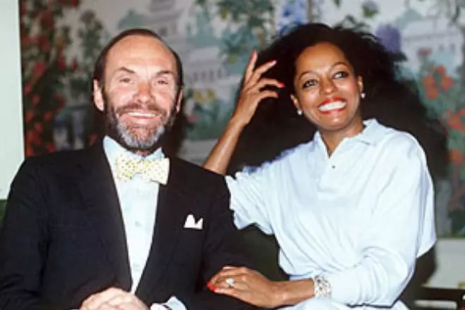 Diana Ross i Arne Ness-Jr.