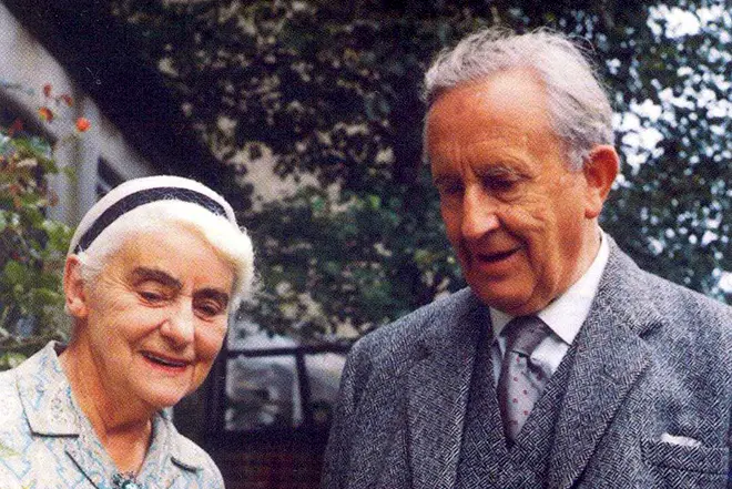 John Tolkin e sua moglie Edith