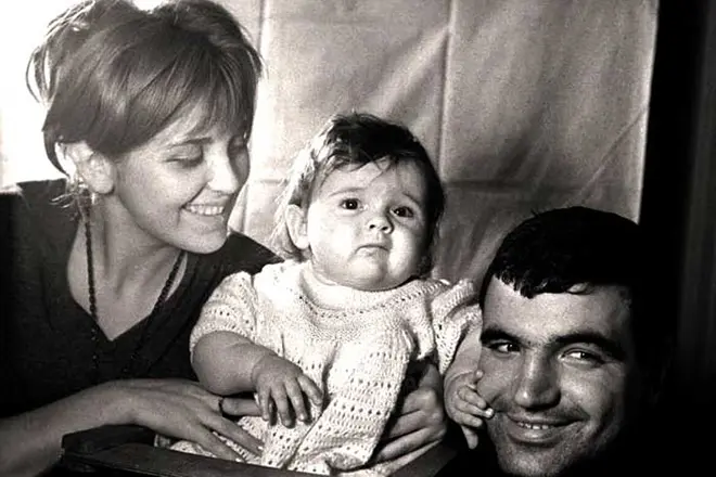 Inna Glata i Gennady Putalikov s kćeri