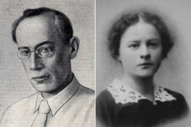 Alexander Belyaev y su esposa Margarita