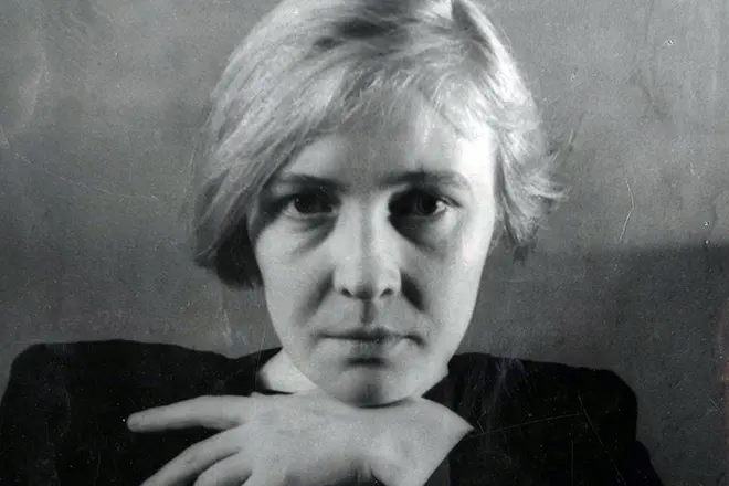 Poetess Olga Berggolts.