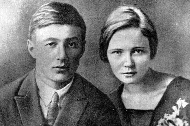 Olga Bergoltz e Boris Kornilov