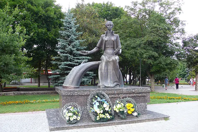Lesia Ukrainka的纪念碑